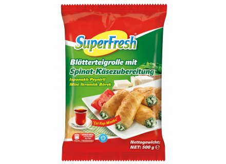 SUPERFRESH SPINAZIE KAAS BOREK 500G