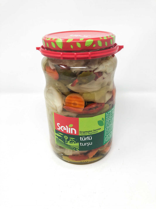 SELIN GEPICKELDE GROENTEN