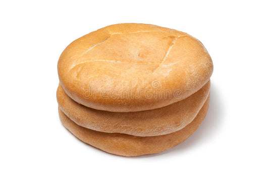 Marokkaans brood wit rond