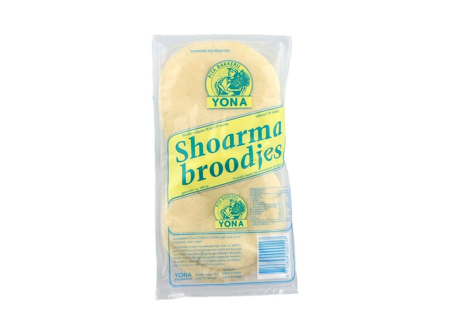 Yona shoarma broodjes